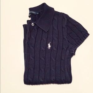 Ralph Lauren Short Sleeve Sweater Polo